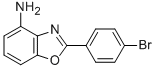 2-(4-BROMO-PHENYL)-BENZOOXAZOLE-4-YLAMINE结构式