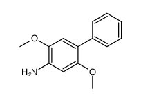 2,5-dimethoxy[1,1'-biphenyl]-4-amine结构式