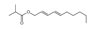 (Z,E)-deca-2,4-dienyl isobutyrate Structure