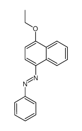 (4-ethoxy-[1]naphthyl)-phenyl-diazene Structure