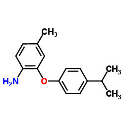 2-(4-Isopropylphenoxy)-4-methylaniline Structure