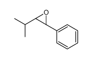 Oxirane, 2-(1-methylethyl)-3-phenyl-, cis- (9CI) Structure