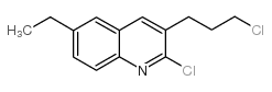2-Chloro-3-(3-chloropropyl)-6-ethylquinoline Structure
