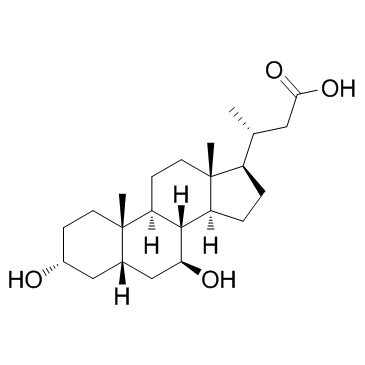 24-Norursodeoxycholic acid Structure