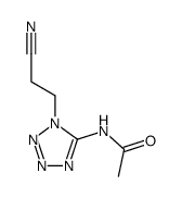 N-[1-(2-cyano-ethyl)-1H-tetrazol-5-yl]-acetamide Structure