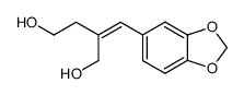 2-((Ξ)-piperonylidene)-butane-1,4-diol结构式