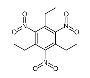 1,3,5-Triethyl-2,4,6-trinitrobenzol结构式