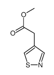 methyl 2-(1,2-thiazol-4-yl)acetate结构式