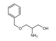 2-amino-3-phenylmethoxypropan-1-ol structure