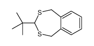 3-tert-butyl-1,5-dihydro-2,4-benzodithiepine Structure