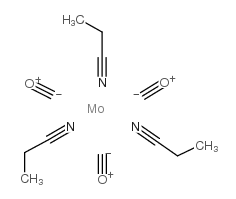 三羰基三(丙腈)钼(O)结构式