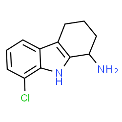 8-Chloro-2,3,4,9-tetrahydro-1H-carbazol-1-amine structure