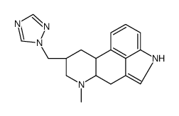 (6aR,9R)-7-methyl-9-(1,2,4-triazol-1-ylmethyl)-6,6a,8,9,10,10a-hexahydro-4H-indolo[4,3-fg]quinoline结构式