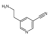 5-(2-aminoethyl)pyridine-3-carbonitrile结构式