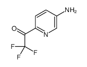 1-(5-aminopyridin-2-yl)-2,2,2-trifluoroethanone Structure