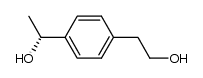 1-(R)-<4'-(2''-hydroxyethyl)phenyl>ethanol Structure