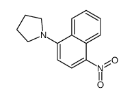 1-(4-nitronaphthalen-1-yl)pyrrolidine Structure