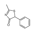 2-methyl-5-phenyl-1,3-thiazol-4-one Structure