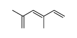 2,4-dimethylhexa-1,3,5-triene Structure