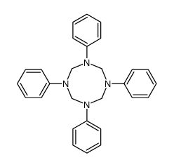 1,3,5,7-tetraphenyl-1,3,5,7-tetrazocane Structure