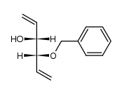 (3R,4R)-4-benzyloxy-hexa-1,5-dien-3-ol Structure