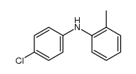 4-chloro-2'-methyldiphenylamine结构式