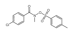 N-methyl-N-tosyloxy-4-chlorobenzamide Structure