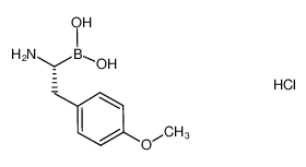 (R)-(1-amino-2-(4-methoxyphenyl)ethyl)boronic acid picture