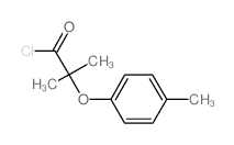 2-Methyl-2-(4-methylphenoxy)propanoyl chloride picture