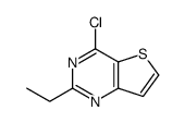 4-chloro-2-ethylthieno[3,2-d]pyrimidine结构式