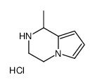 1-METHYL-1,2,3,4-TETRAHYDRO-PYRROLO[1,2-A]PYRAZINE HYDROCHLORIDE结构式
