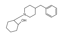 (1R,2R)-2-(4-benzylpiperidin-1-yl)cyclohexan-1-ol结构式