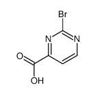 2-bromopyrimidine-4-carboxylic acid Structure