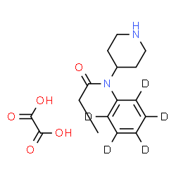 NORFENTANYL-D5 OXALATE结构式