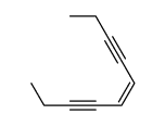 cis-5-decene-3,7-diyne结构式