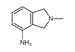 2-METHYLISOINDOLIN-4-AMINE structure