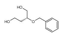 (2R)-2-(benzyloxy)-1,4-butanediol结构式