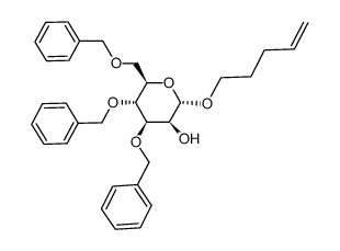 4-Pentenyl 3,4,6-tri-O-benzyl-β-D-glucopyranoside picture