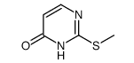 4(3H)-Pyrimidinone, 2-(methylthio)- (9CI) structure