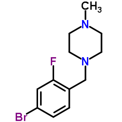 1-(4-Bromo-2-fluorobenzyl)-4-methylpiperazine picture