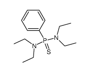 phenylthiophosphonous acid bis(N,N-diethylamide)结构式