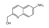 (6-Amino-2-quinolinyl)methanol Structure