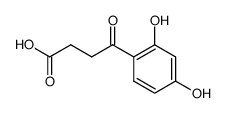4-(2,4-dihydroxy-phenyl)-4-oxo-butyric acid Structure