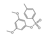 3,5-dimethoxyphenyl 4-methylbenzene-1-sulfonate结构式