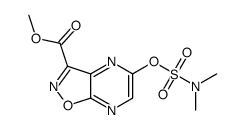 methyl 5-((N,N-dimethylsulfamoyl)oxy)isoxazolo[4,5-b]pyrazine-3-carboxylate Structure