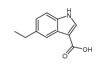 5-ethylindole-2-carboxylic acid Structure