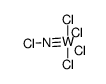 N-chloroimido-tungsten-tetrachloride结构式