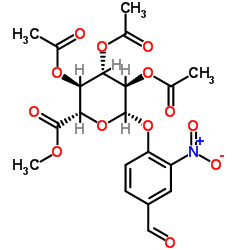 Me-triacetyl-β-D-glucopyranuronate-Ph-ald-NO2 picture