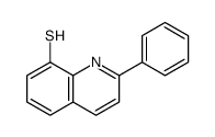 2-phenylquinoline-8-thiol结构式