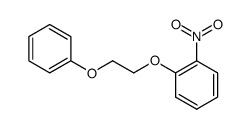 1-(2-nitro-phenoxy)-2-phenoxy-ethane结构式